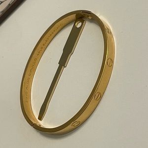 Charles Revson x Aldo Cipullo (Cartier) 18k G.E. Love Bracelet
